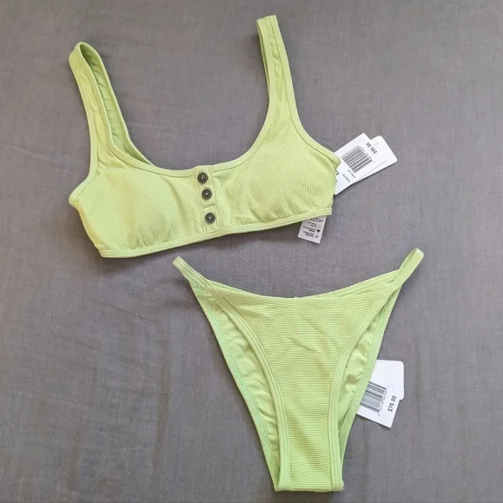 L*Space Robbie Jay Bikini Set Mojito Green